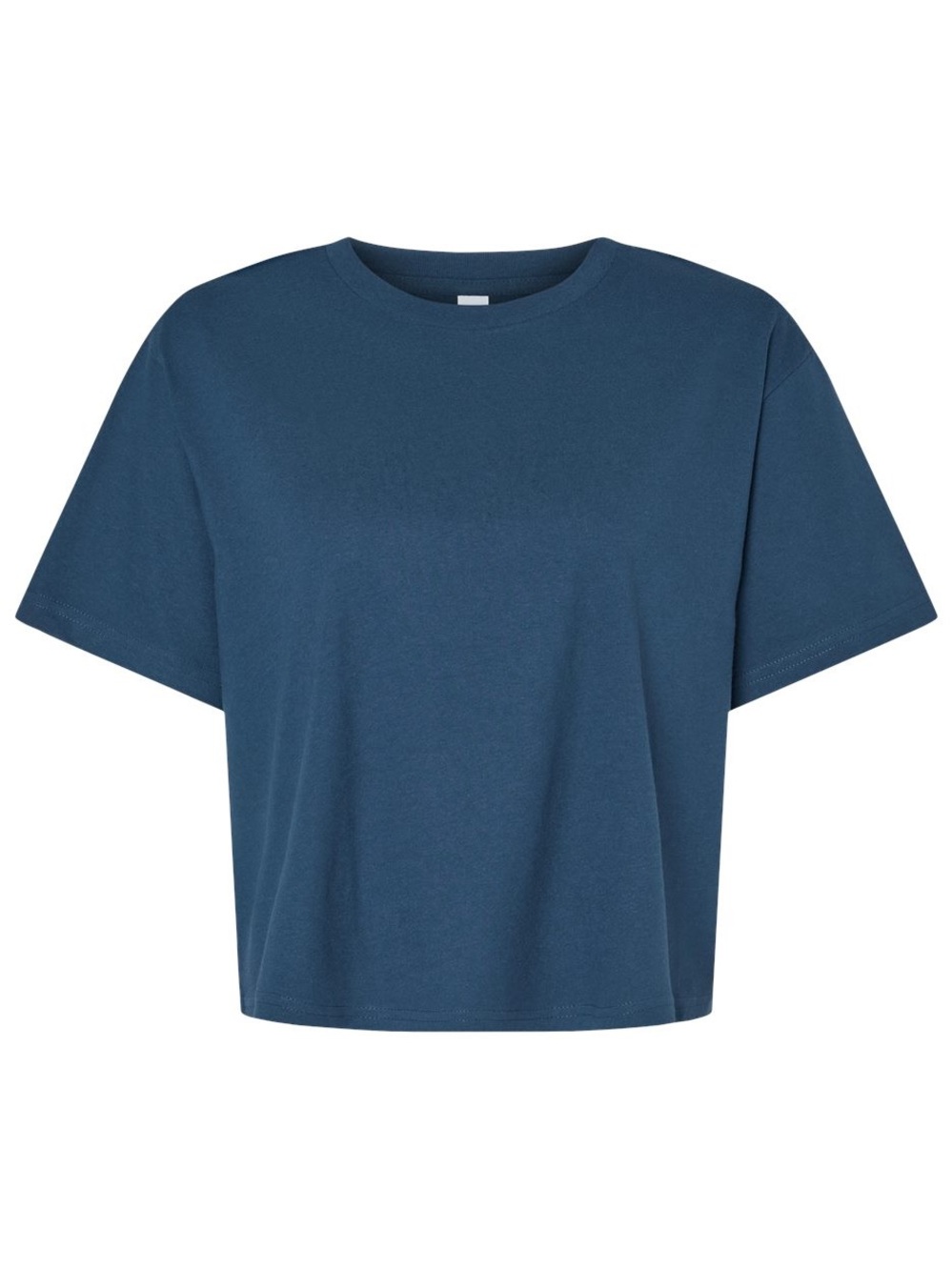 American Apparel Mid-Length Boxy T-Shirt - Sea Blue
